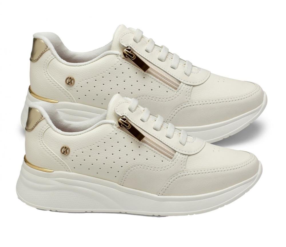 Tênis Casual Kolosh C3984 Feminino Off White 3