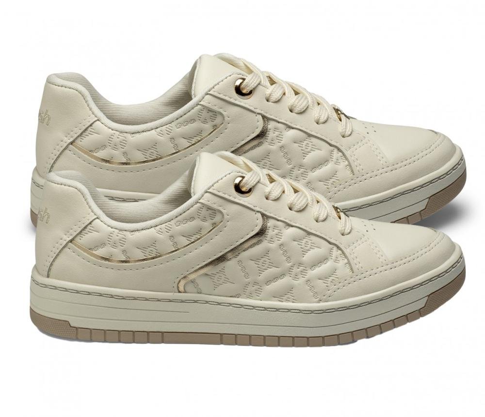 Tênis Casual Kolosh C4165 Feminino Off White 3