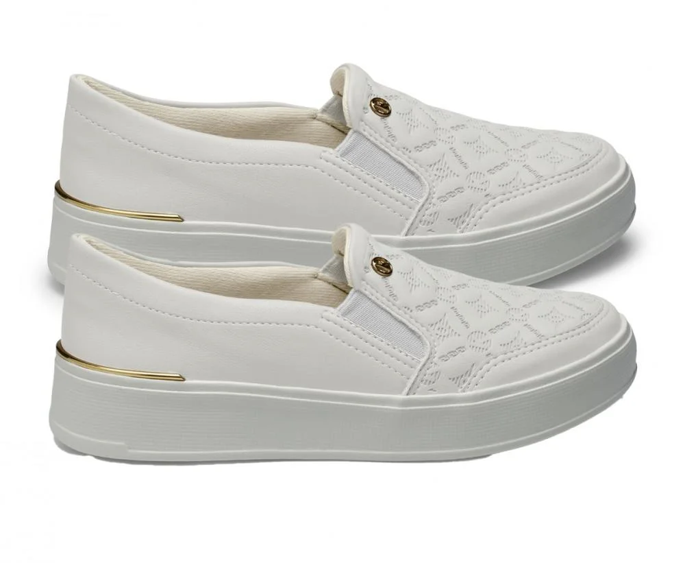 Tênis Casual Slip On Kolosh C4283 Feminino Off White 2