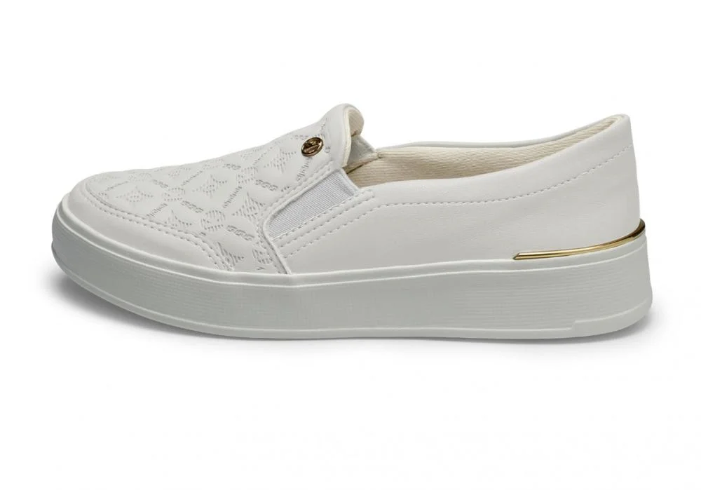 Tênis Casual Slip On Kolosh C4283 Feminino Off White 3