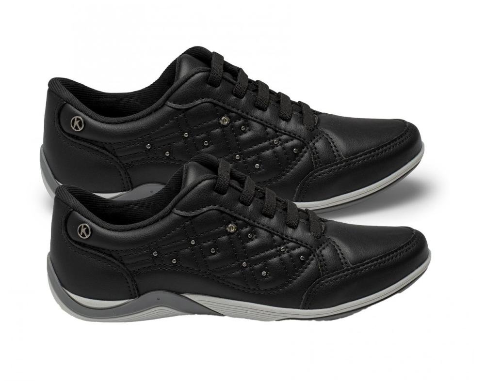 Tênis Casual Kolosh C3676 Feminino Preto 3