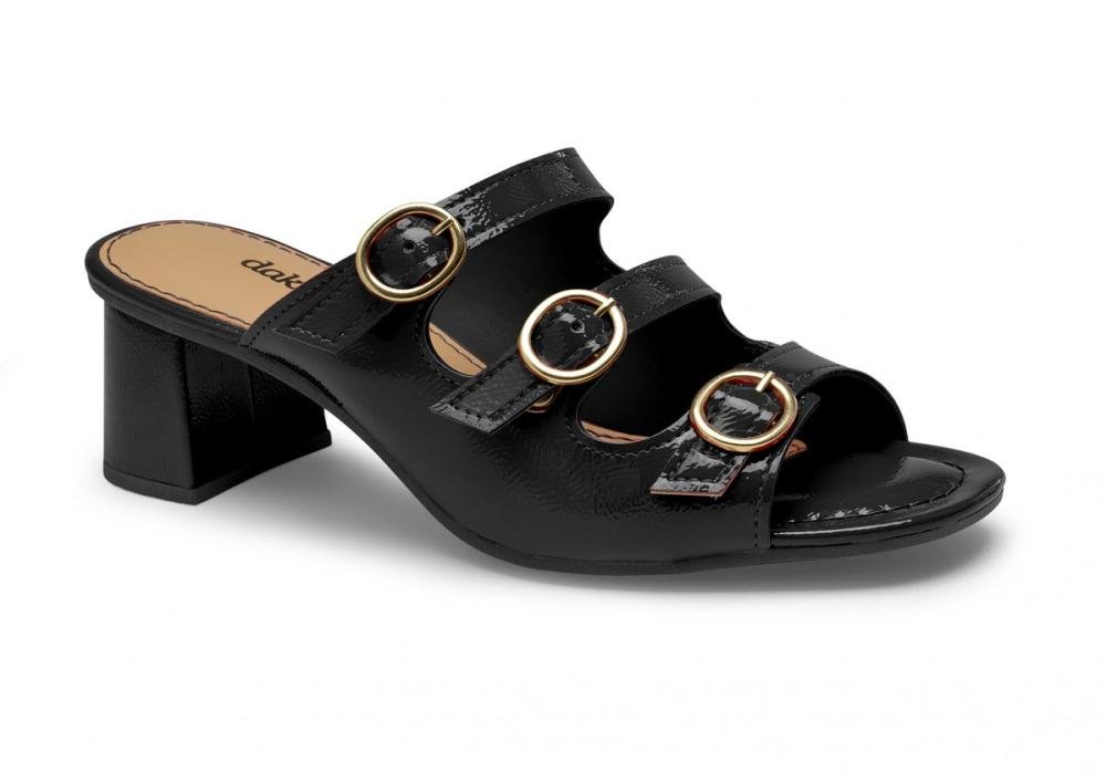 Tamanco Salto Bloco Dakota Y9742 Feminino