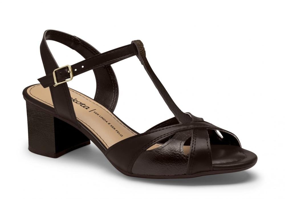 Sandália Salto Bloco Dakota D0931 Feminino