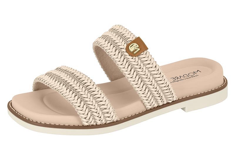 Tamanco Modare Ultraconforto 7205103 Feminino Bege 2