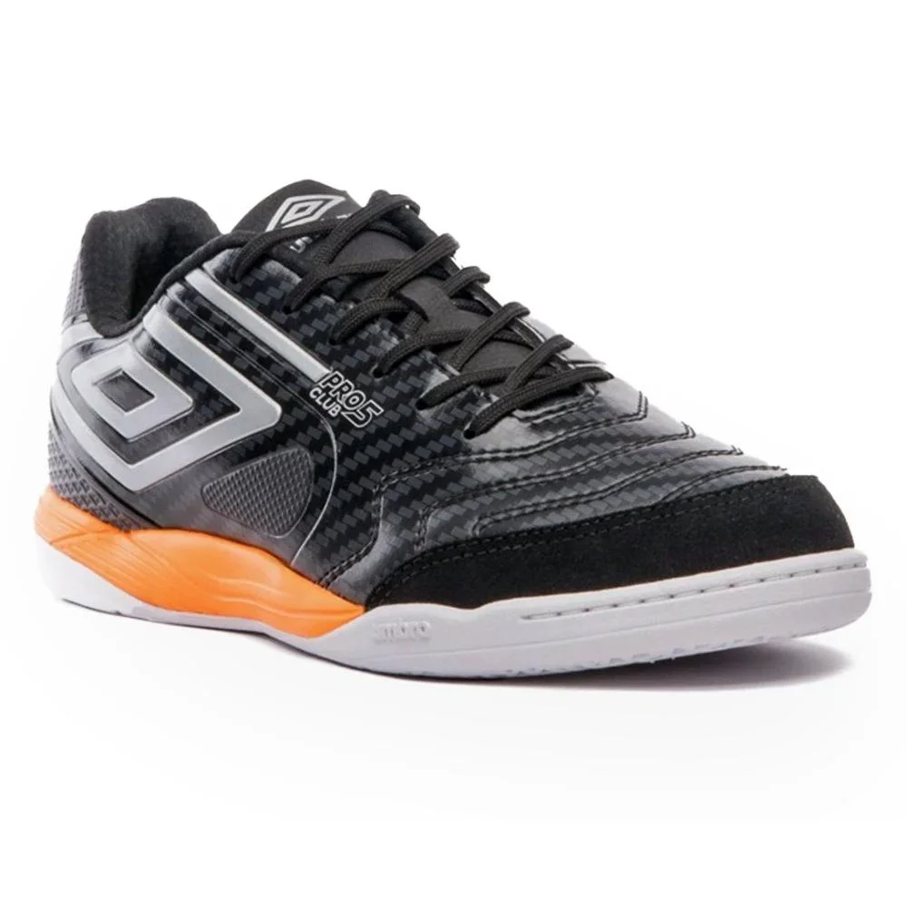 Chuteira Umbro Futsal Pro 5 Bump Masculino Preto 3