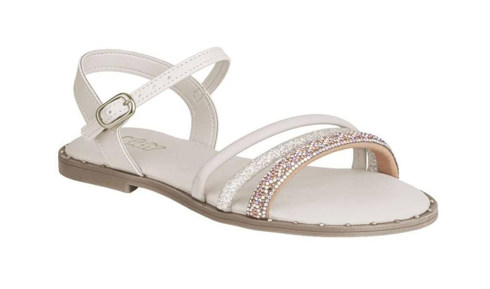 Sandália Rasteira Kidy 4540007 Infantil Feminino