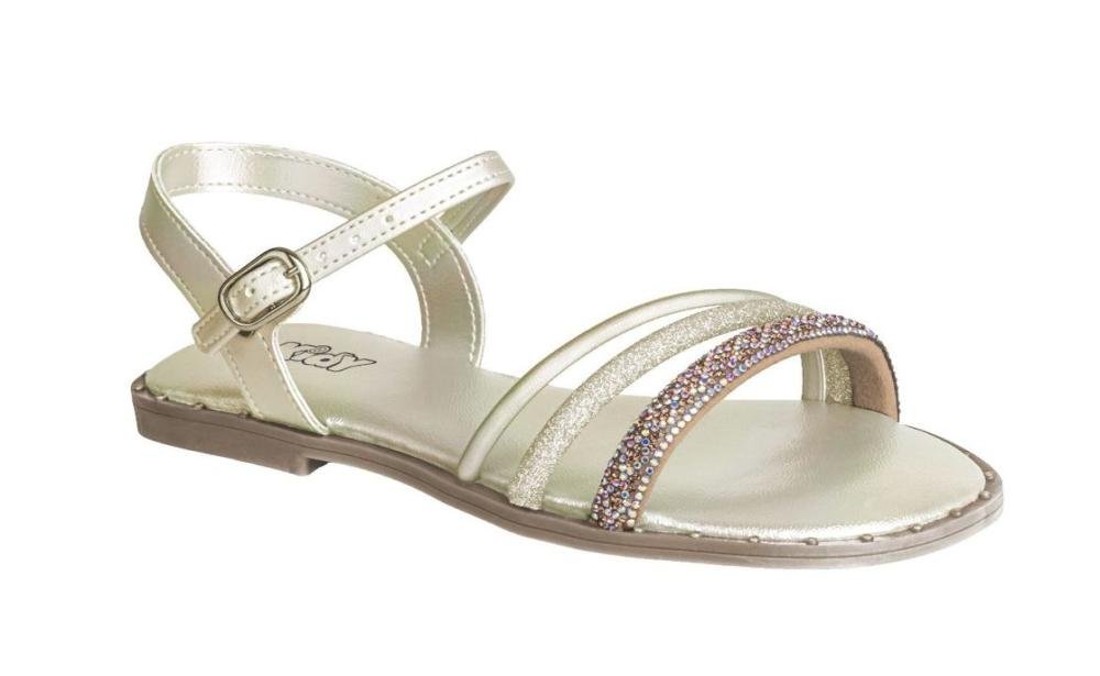 Sandália Rasteira Kidy 4540007 Infantil Feminino