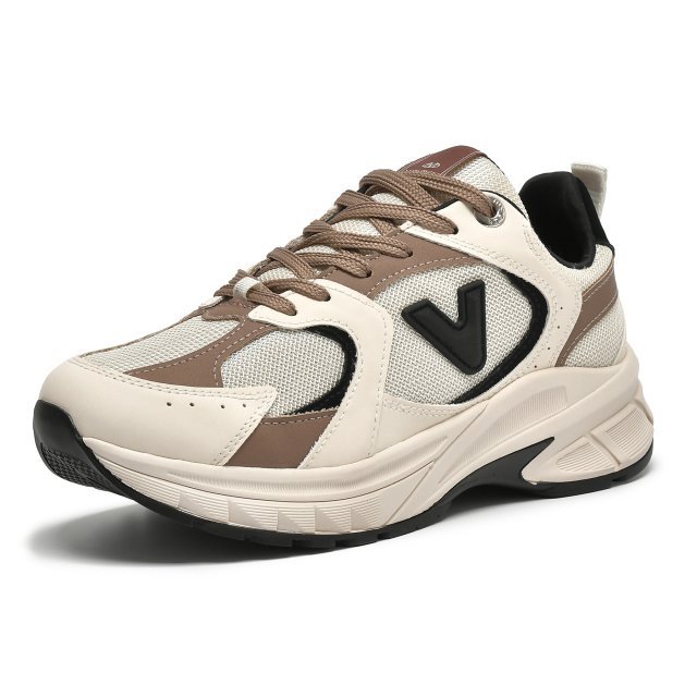 Tênis Jogging Casual Via Marte 240-008 Feminino Off White 3