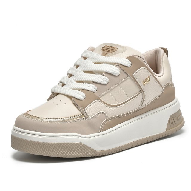 Tênis Casual Via Marte 232-006 Feminino Bege 3