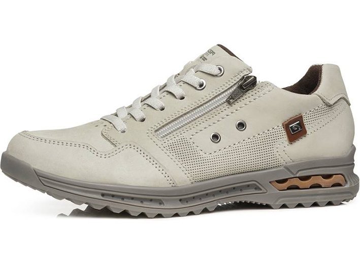 Sapatênis Pegada em Couro 111801 Masculino Off White 2