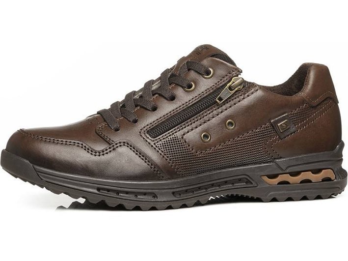 Sapatênis Pegada em Couro 111801 Masculino Marrom 2
