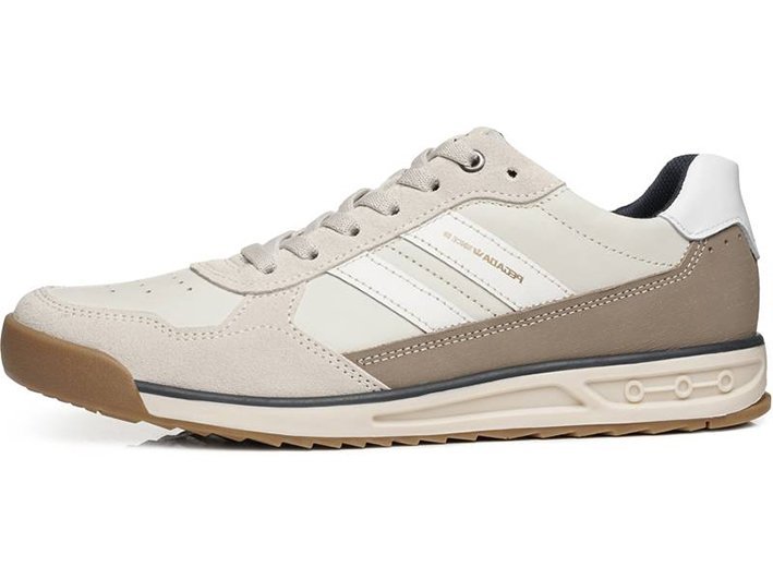 Sapatênis em Couro Pegada 112504 Masculino Off White 2