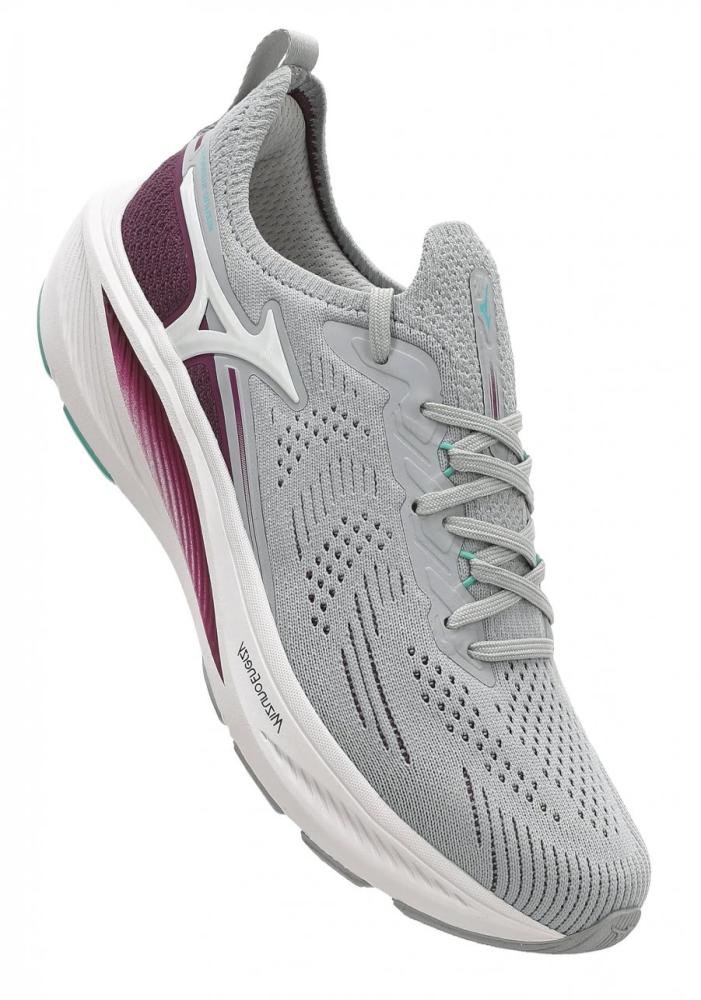 Tênis de Corrida Mizuno Sunrise Feminino Cinza 3