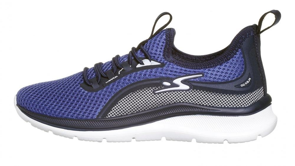Tênis Esportivo Adrun Flex Go Kids Infantil Masculino Azul 2