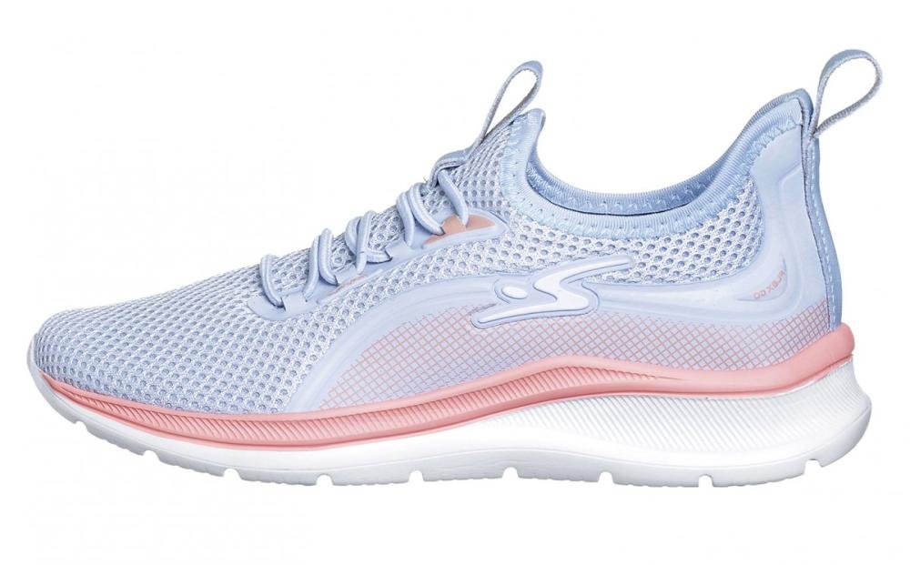 Tênis Esportivo Adrun Flex Go Kids Infantil Feminino Azul 2