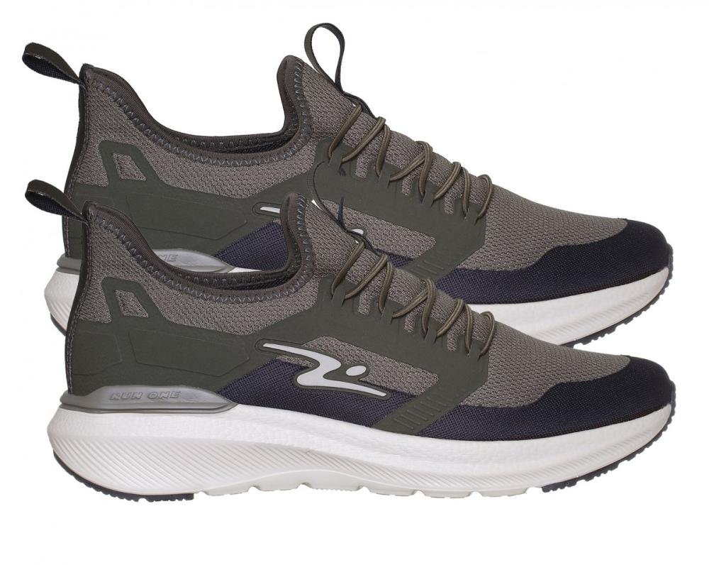 Tênis Esportivo Adrun Run One Masculino Verde 3