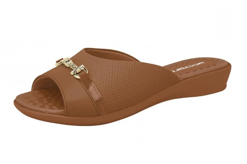 Tamanco Piccadilly 500404 Feminino Marrom 2