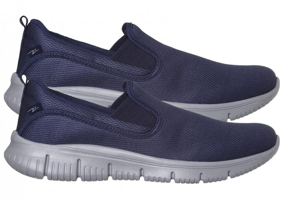 Tênis Adrun Flex Moovie Slip Masculino Azul Marinho 3