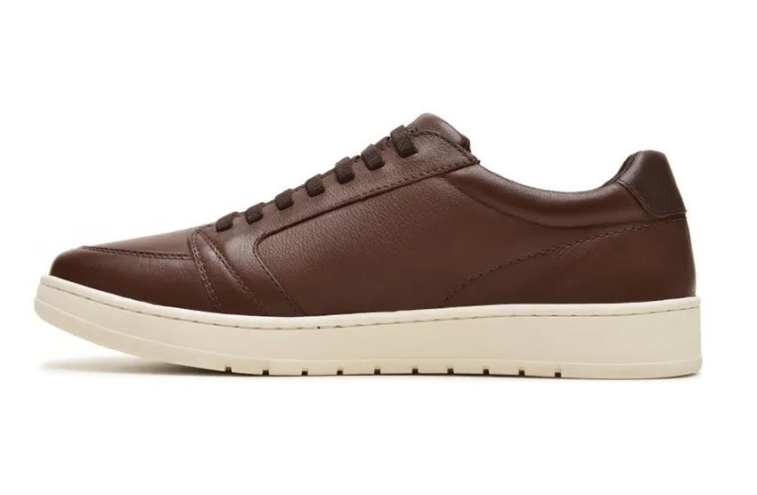 Sapatênis Em Couro Freeway Jhon 02 Masculino Marrom 2
