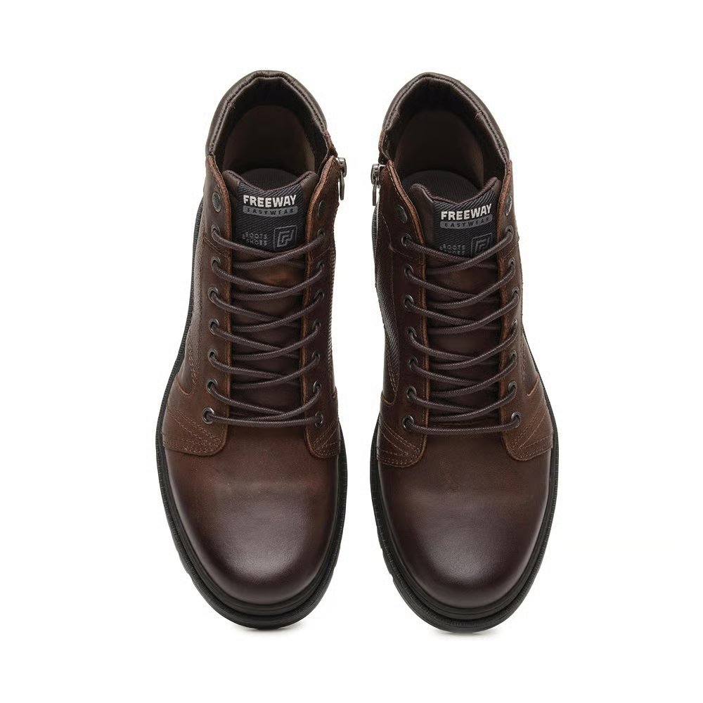 Bota Coturno Jack 05 1931 Freeway Masculino Marrom 5