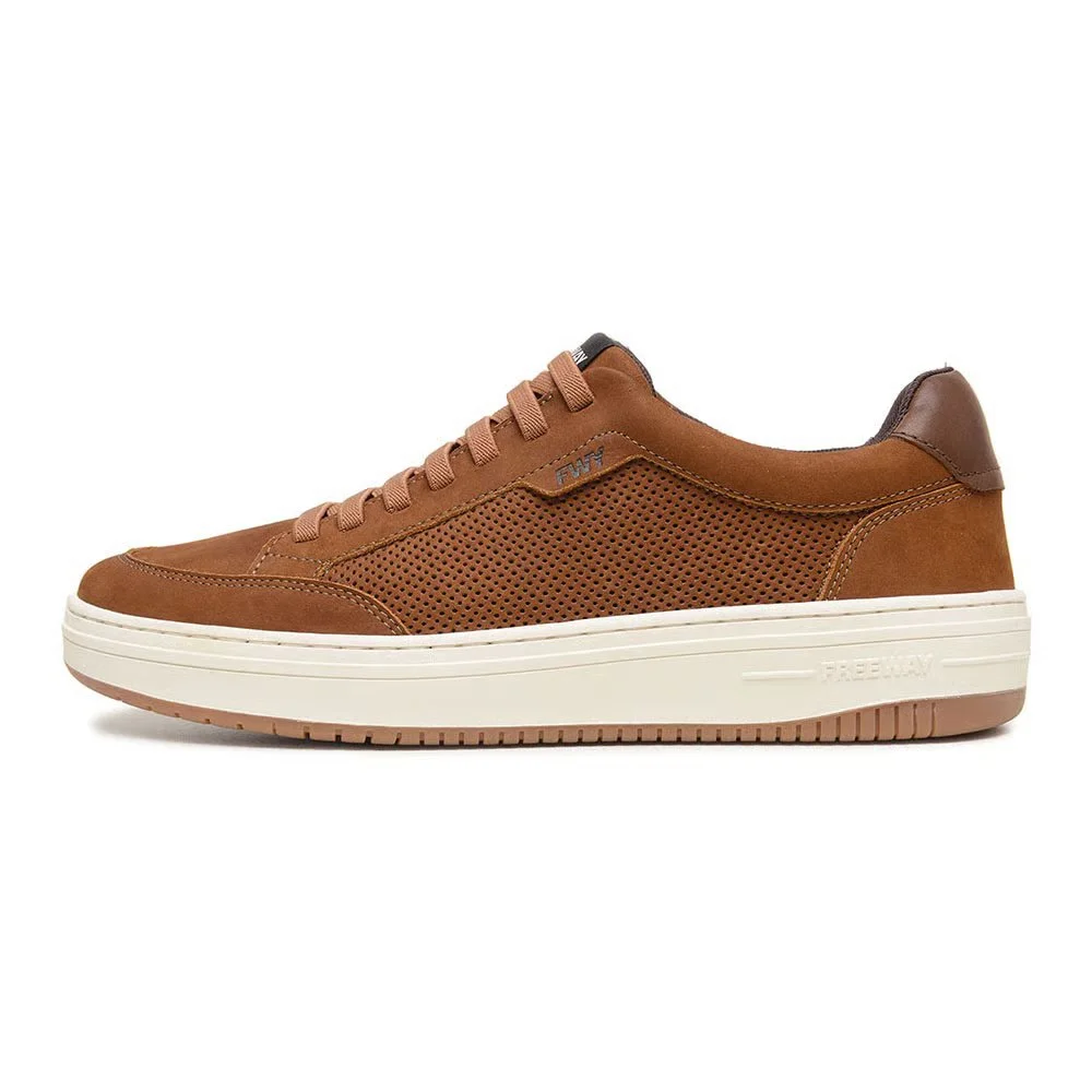 Sapatenis Freeway Couro Evo 04 Masculino Marrom 4