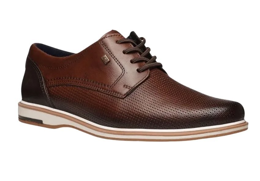 Sapato Casual Em Couro Pegada 125113 Masculino