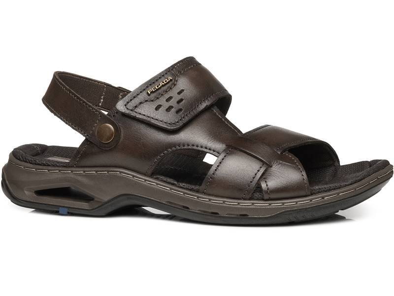 Sandália em Couro Pegada 133234 Masculino