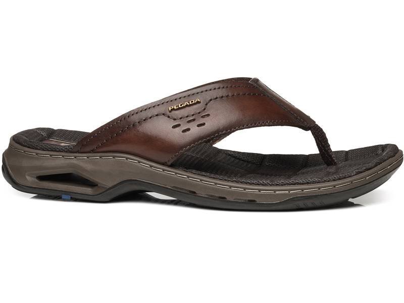 Chinelo em Couro Pegada 133235 Masculino