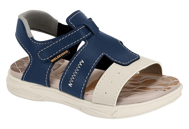 Sandália Papete Molekinho 2140759 Infantil Masculino