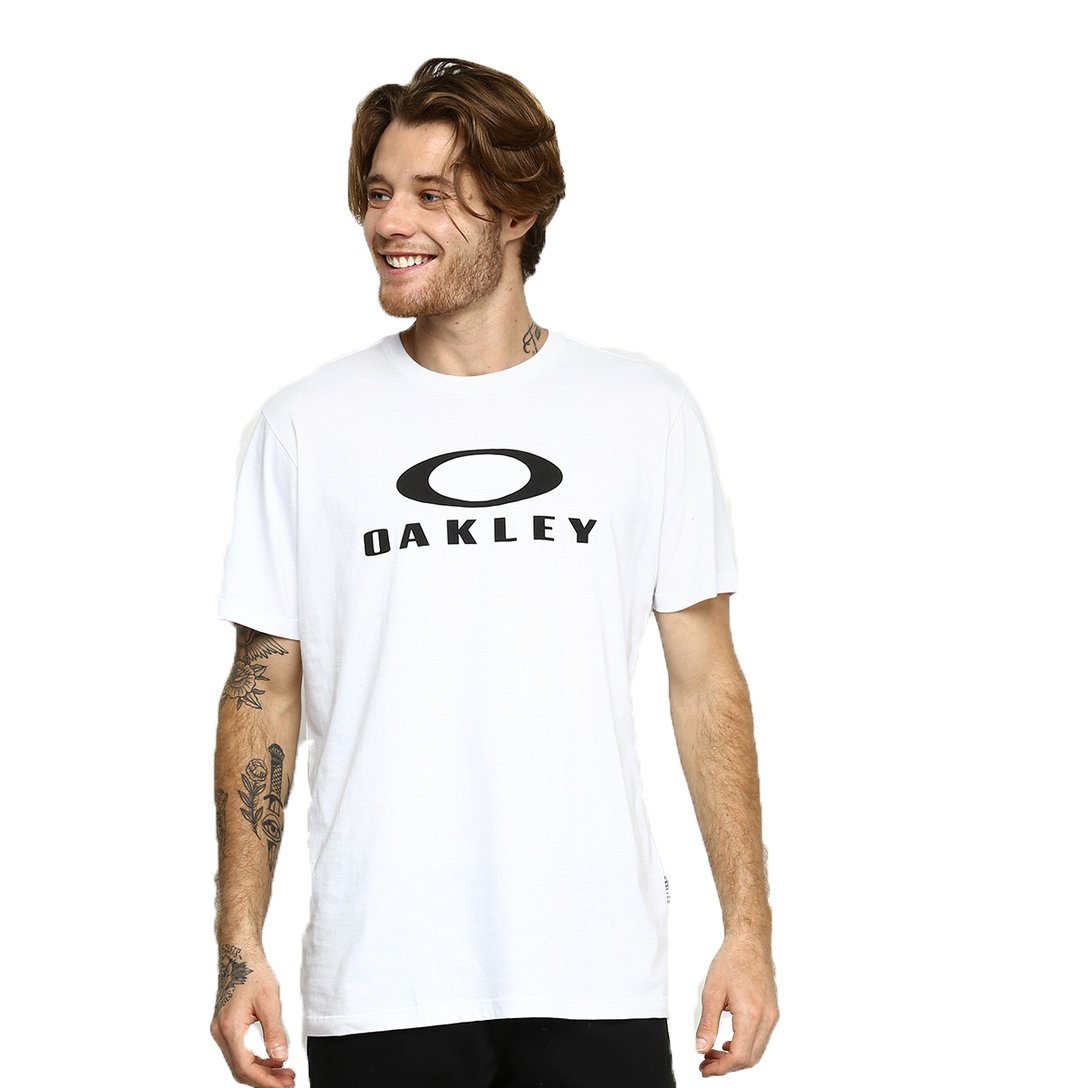 Camiseta Oakley Bark New Branca 