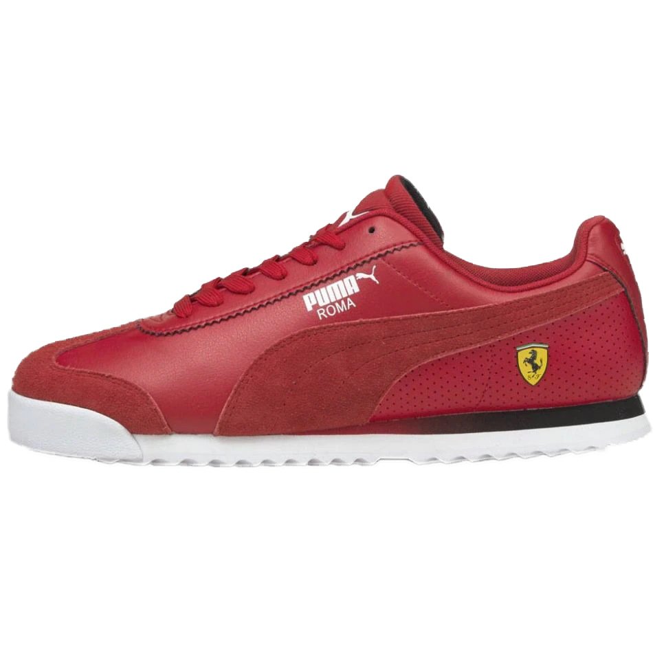 Tênis Puma Ferrari Roma Masculino - Vermelho e Branco Multicores 1