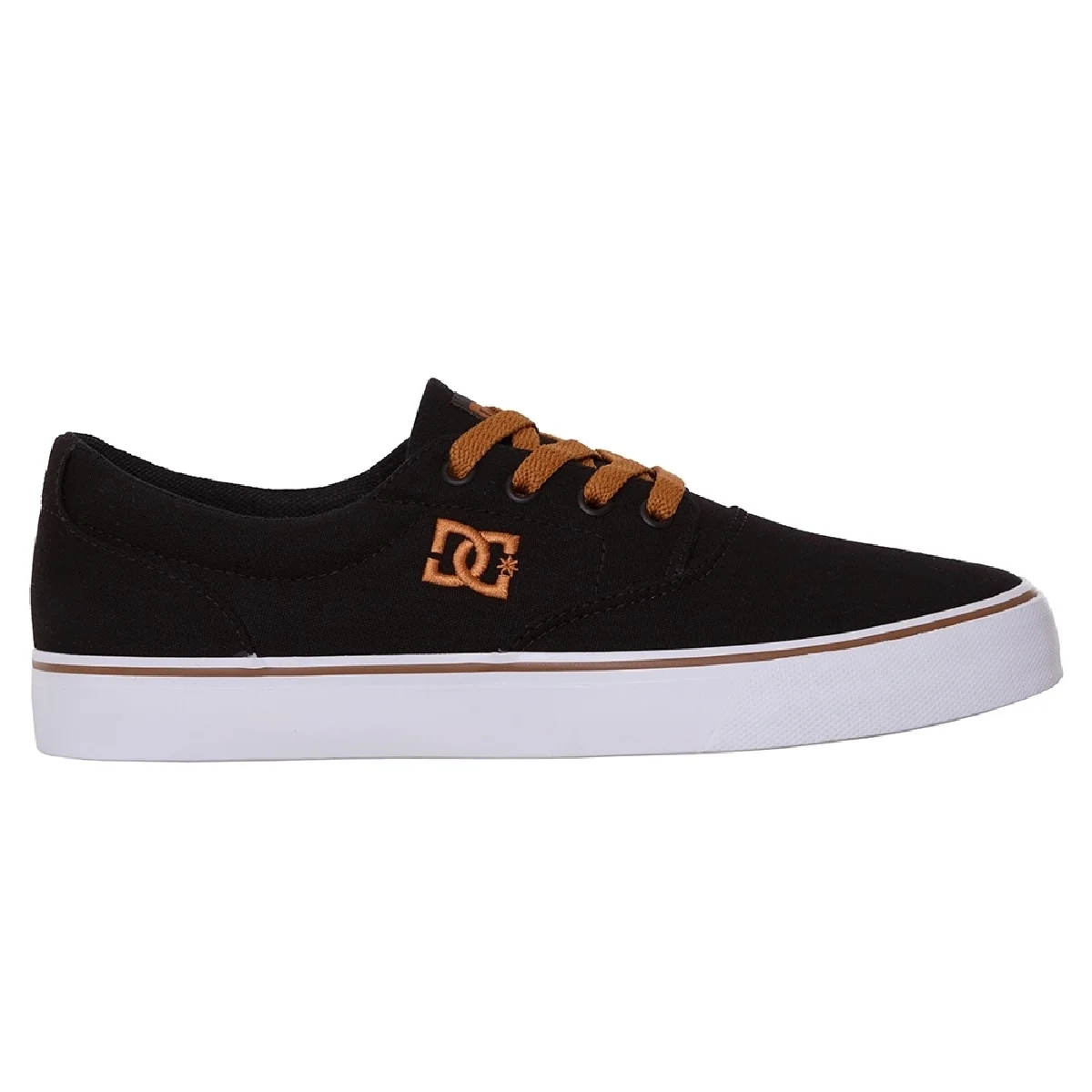 Tênis DC Shoes New Flash TX Masculino Preto e Marrom Preto