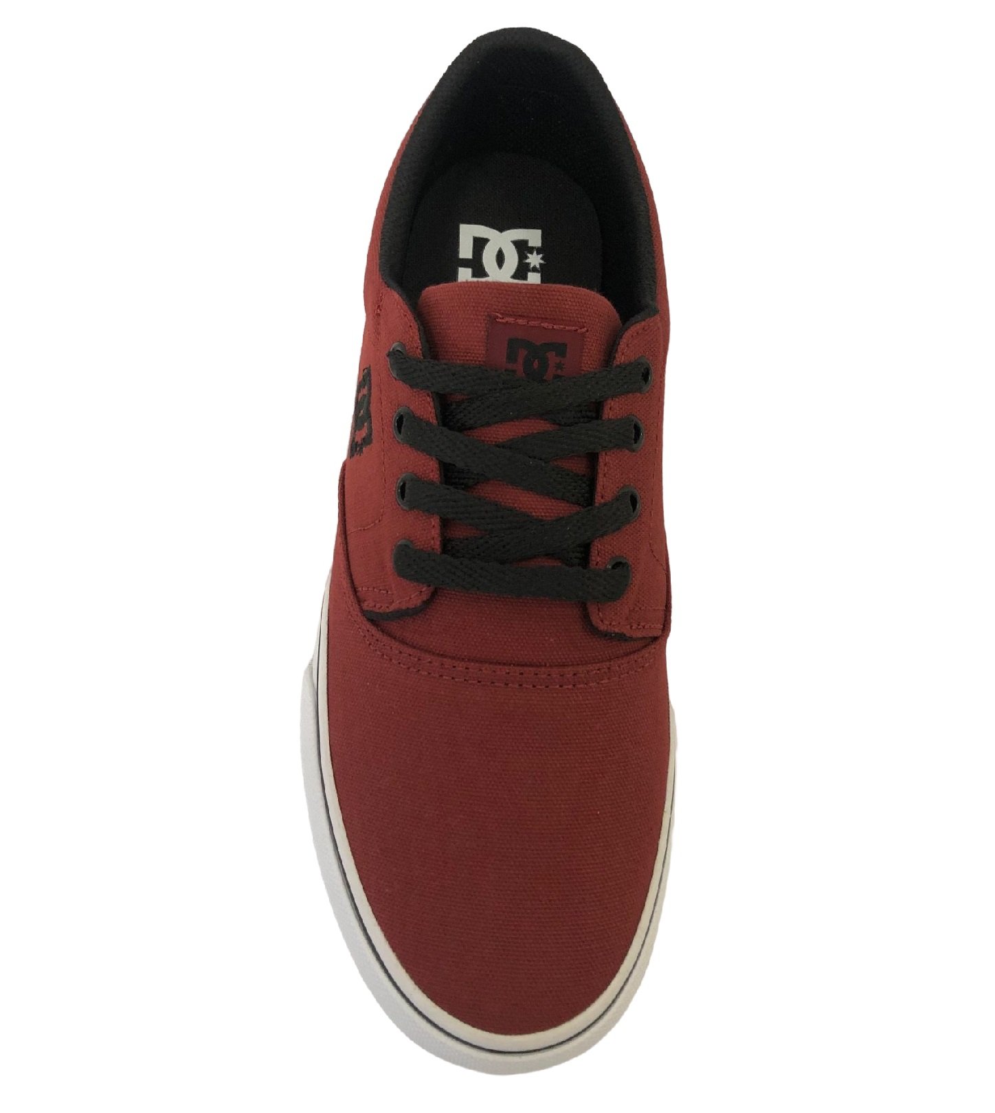 Tênis DC Shoes New Flash 2 TX Unissex  - Vinho e Preto Vermelho 3
