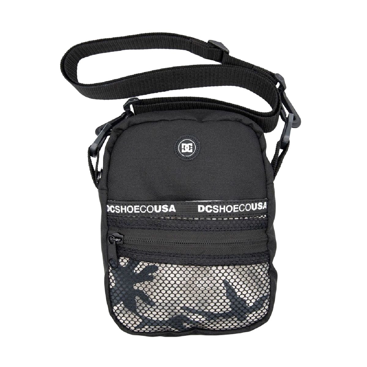 Shoulder Bag DC Starcher 5 Unissex - Preto Preto 1