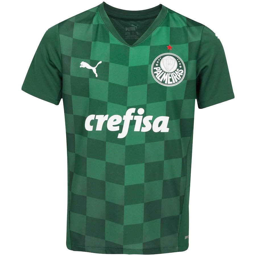 Camisa Palmeiras I 21/22 Masculina Torcedor Verde