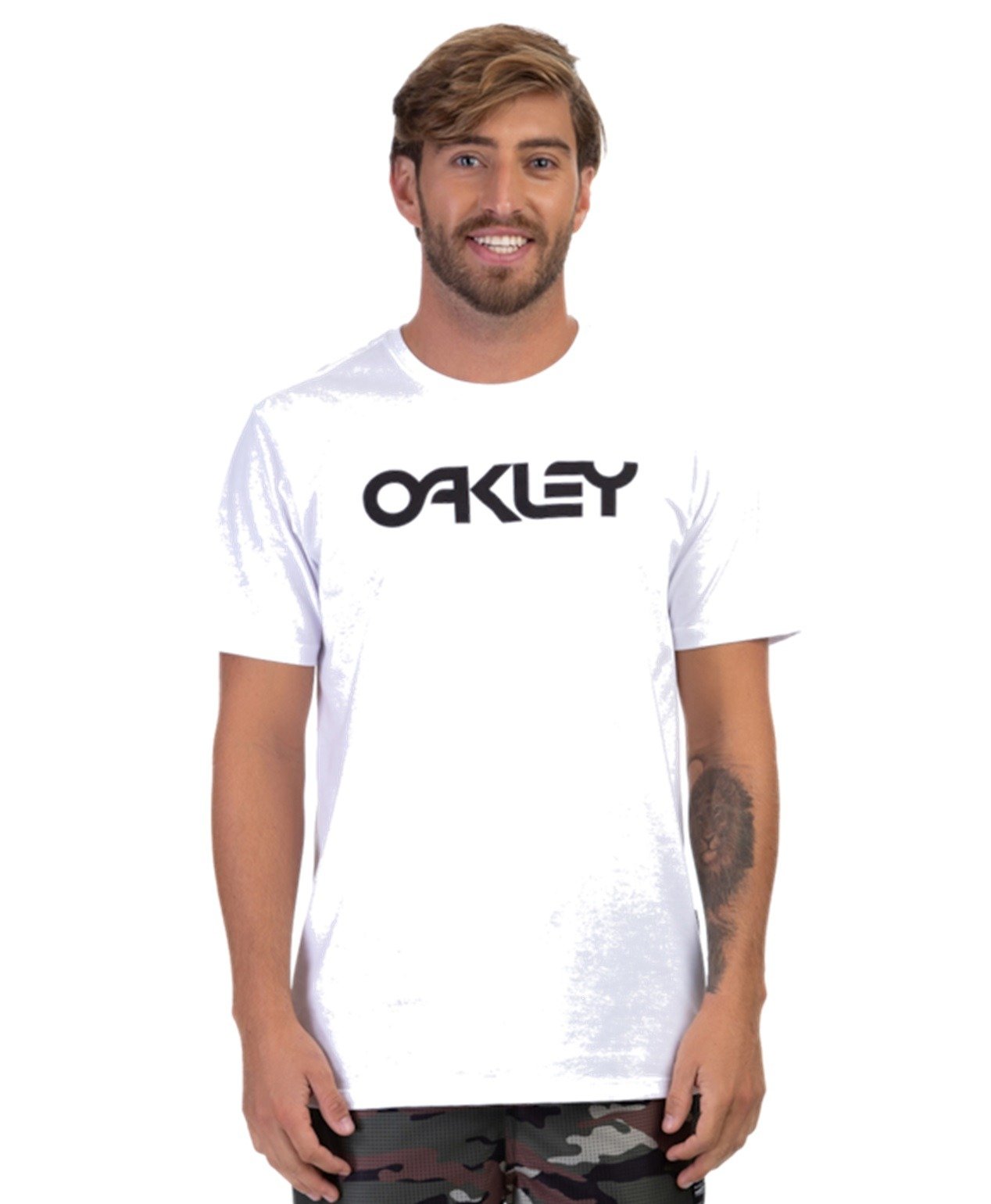 Camiseta Oakley Mark II Branco - EX Shop