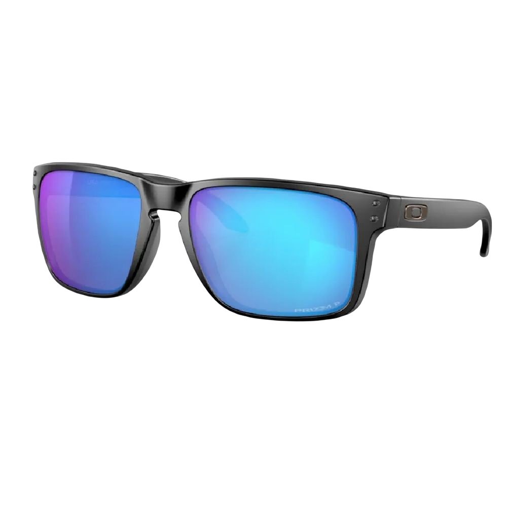 Óculos de Sol Oakley Holbrook XL Unissex Preto e Azul Preto 1