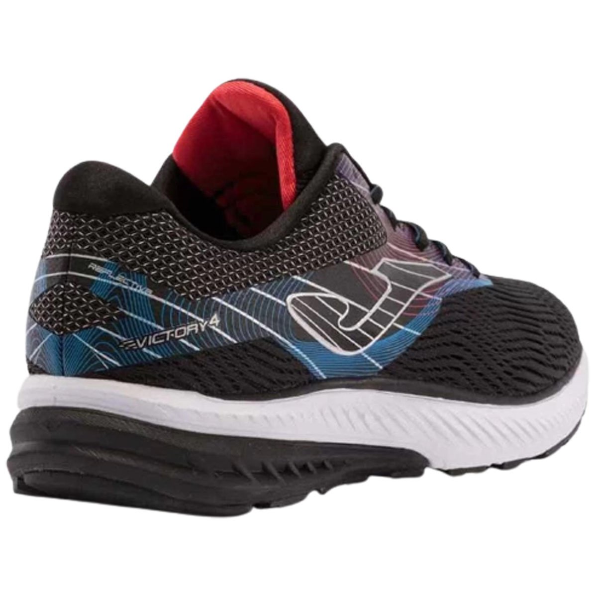 Zapatilla Running Para Hombre Boro 2101 Negro Y Verde