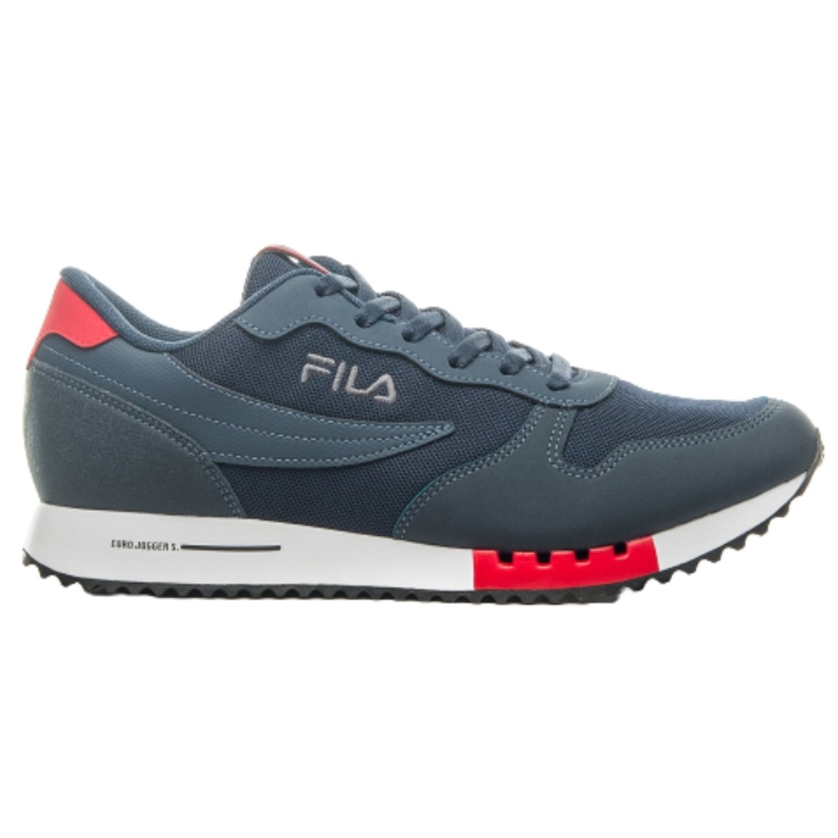 Tenis Fila Euro Jogger Sport Marinho / Vermelho