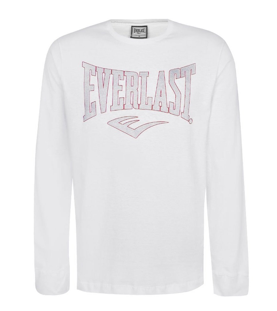 Camiseta Everlast Careca Manga Longa Masculino - Branco