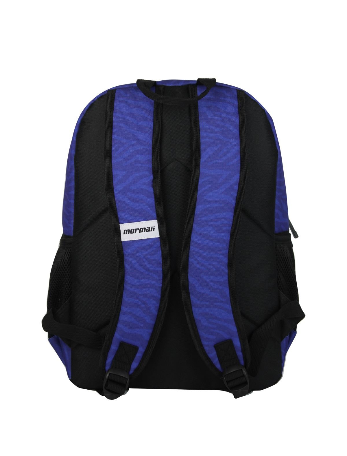 Mochila Mormaii de Costas Casual Unissex - Preto e Azul Preto/Azul 3