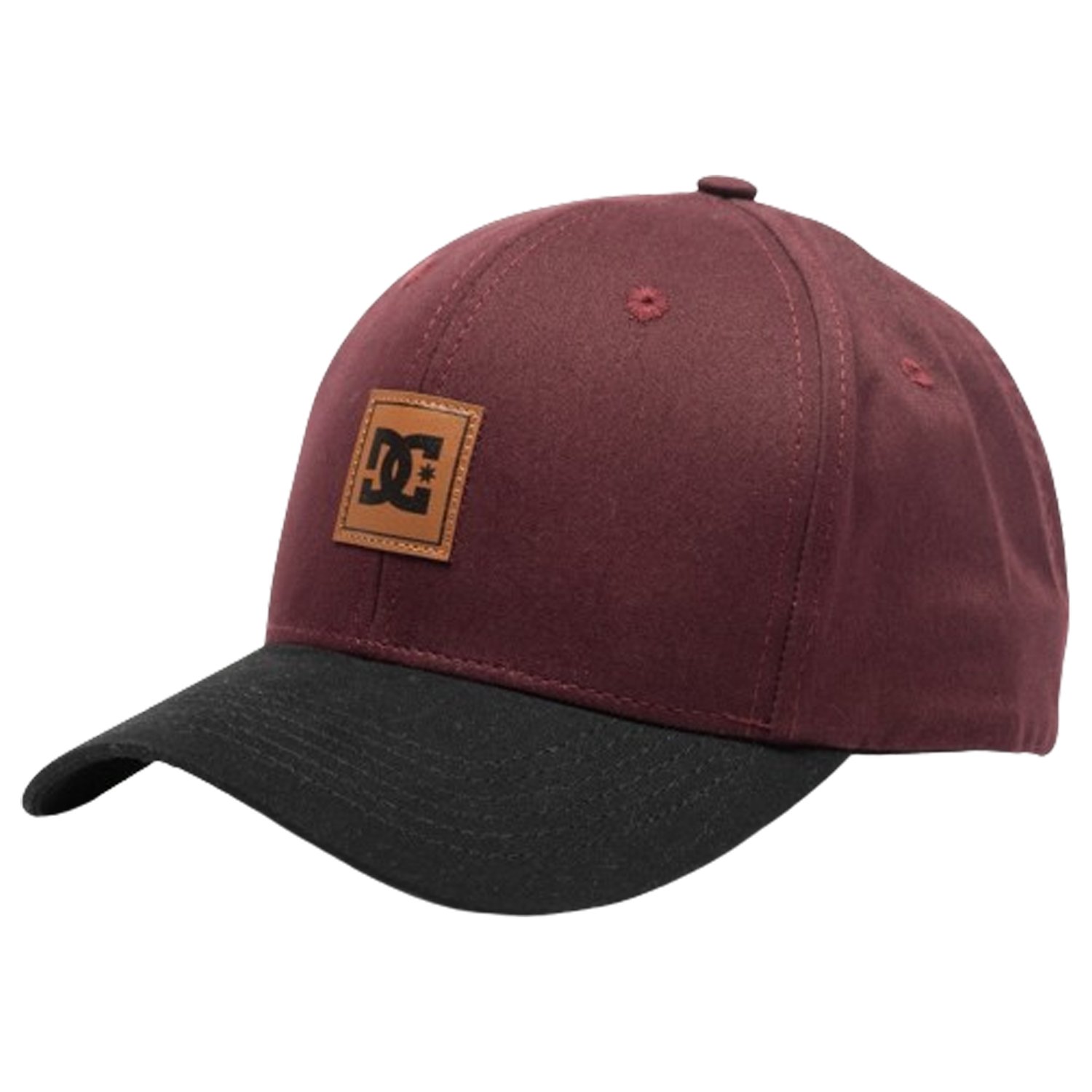 Boné Dc Shoes Brackers Unissex - Bordo e Preto Multicores 1