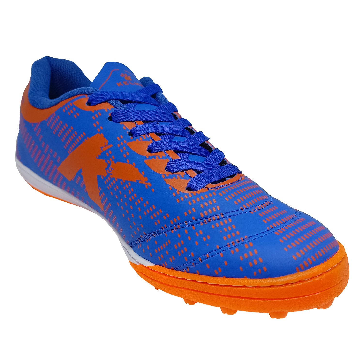 Chuteira Kelme Sin Titan Society Infantil - Azul e Laranja Azul/Laranja 2