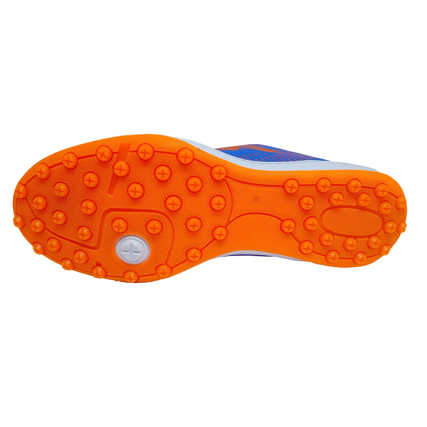 Chuteira Kelme Sin Titan Society Infantil - Azul e Laranja Azul/Laranja 4