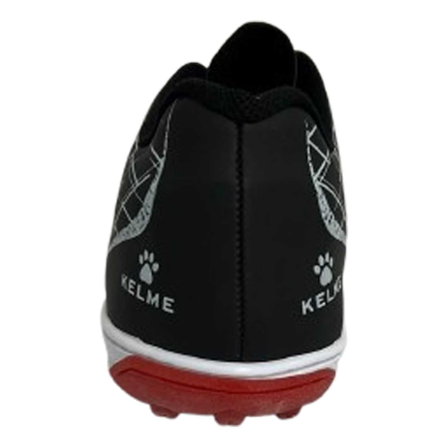 Chuteira Kelme Sin Kubo Tf Society Masculino - Preto e Branco Preto 4