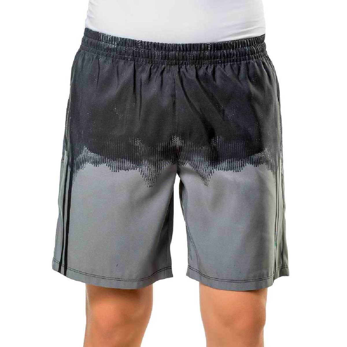 Bermuda Elite Básica Two Colors Masculina - Preto e Grafite