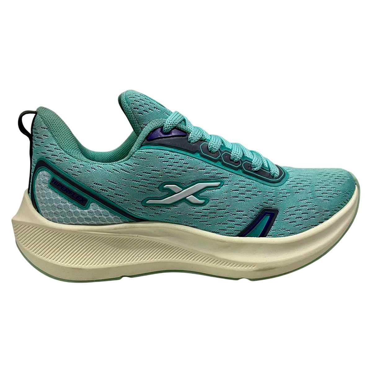 Tênis HiperFlex HIP120E Feminino - Verde Água e Grafite