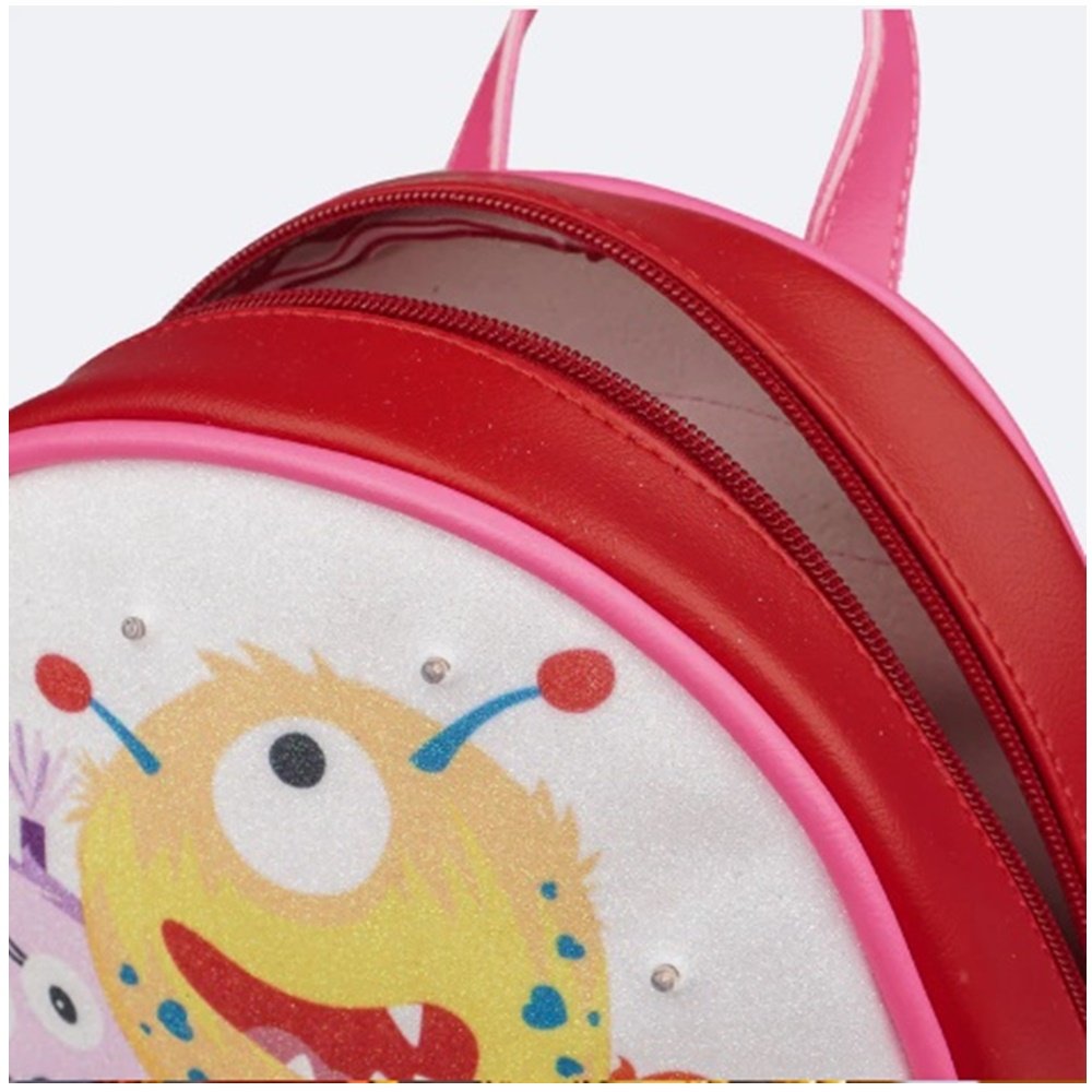 Pampili Mochila Chocomonstros Cacau Show  Rosa Multicores 5