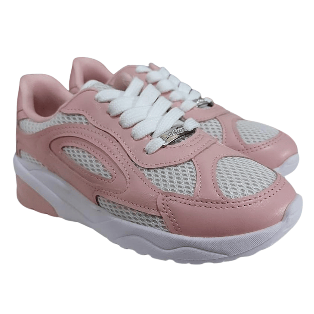 Molekinha Tenis Nylon Free Sport Rosa 2