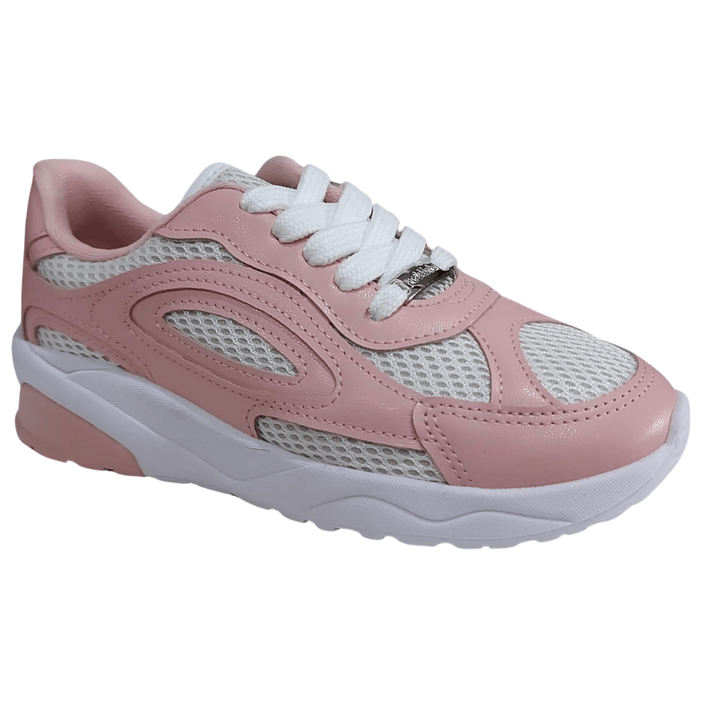 Molekinha Tenis Nylon Free Sport Rosa 3